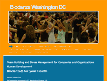 Tablet Screenshot of biodanzawashingtondc.com